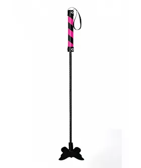 Butterfly Crop Pvc Black Purple