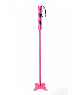 Butterfly Crop Pvc Pink Black