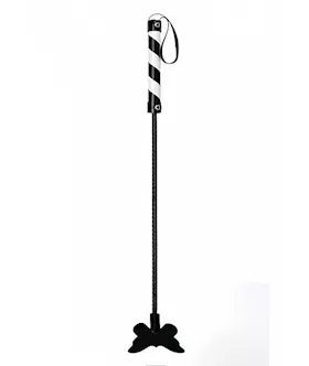 Butterfly Crop Pvc Black White