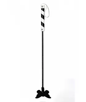 Butterfly Crop Pvc Black White