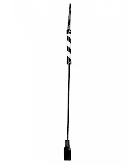 Cube Tipped Crop Pvc Black White