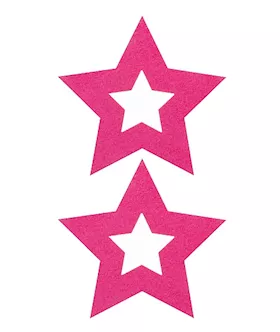 Nipple Sticker Stars Pink