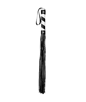 Whip Pvc Black White