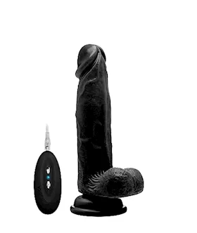 Vibrating Realistic Cock 8 With Scrotum