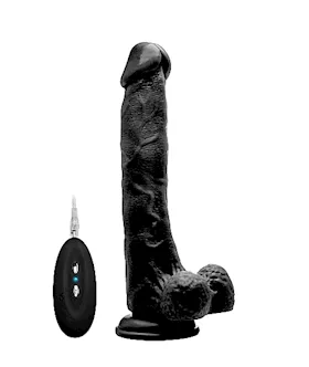 Vibrating Realistic Cock 10 With Scrotum