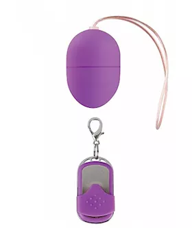 10 Speed Remote Vibrating Egg Small Purple