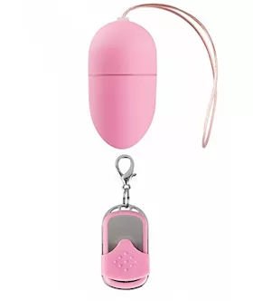 10 Speed Remote Vibrating Egg Medium Pink