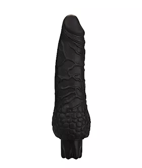 Realistic Skin Vibrator Small Black