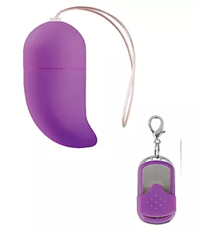 Vibrating G-spot Egg Medium Purple