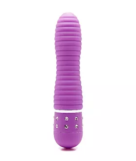 Diamond Ribbing Purple