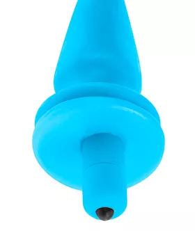 Neon Vibrating Butt Plug