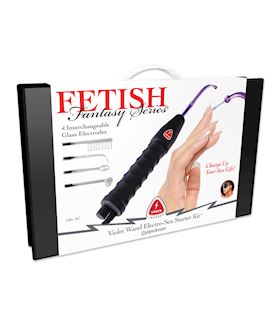 Fetish Fantasy Series Shock Therapy Wand Electro-sex Starter Kit 120v