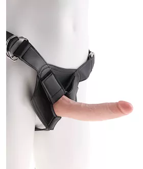 King Cock Strapon Harness w 7 Cock