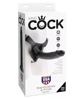 King Cock Strap-on Harness W 9 Inch Cock