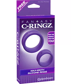 Fantasy C-ringz Max Width Silicone Rings