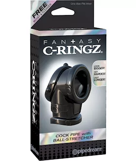 Fantasy C-ringz Cock Pipe With Ball-stretcher