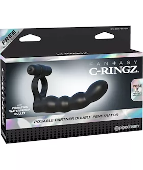 Fantasy C-ringz Posable Partner Double Penetrator