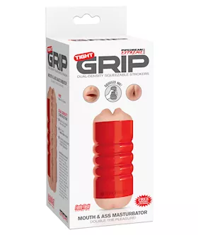 Pipedream Extreme Toyz Tight Grip Mouth & Ass Masturbator