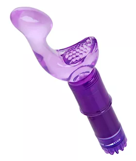 Purple Dual Pleasure G-spot Kiss Vibe