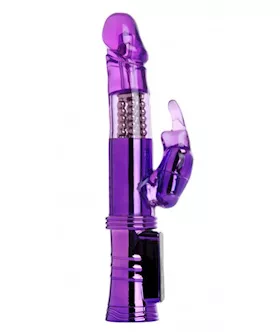 Rotating And Vibrating Compact Purple Rabbit Vibe