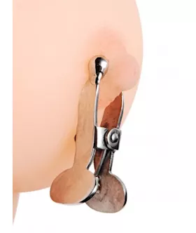 Stainless Steel Ball-tipped Nipple Clamps