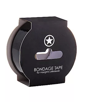 Non Sticky Bondage Tape 175 Meter Black