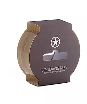 Non Sticky Bondage Tape 175 Meter Transparent