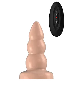 Bottom Line Rubber Vibrating Butt Plug