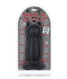 Devils Butt Plug 105 In Black