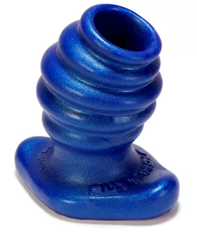 Butt-hole Rippled Fuckplug #1 Small Blueballs