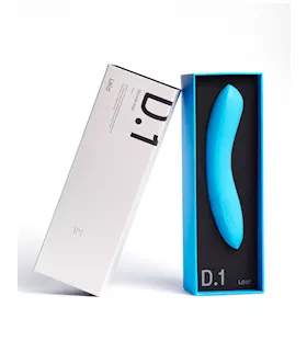 Laid D1 Silicone Dildo 200mm Cyan