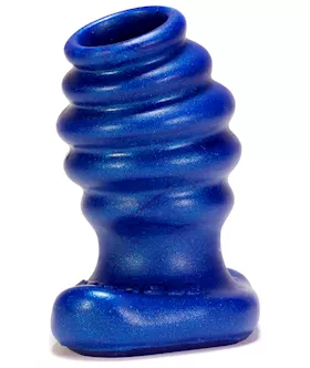 Butt-hole Rippled Fuckplug #2 Medium Blueballs