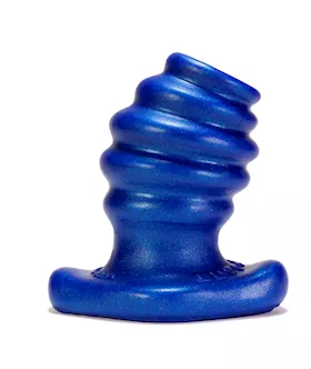 Butt-hole Rippled Fuckplug #3 Large Blueballs