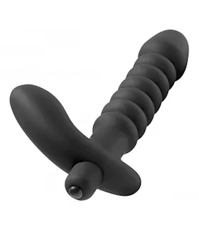 Prostatic Play Quest Ribbed Silicone Prostate Vibe