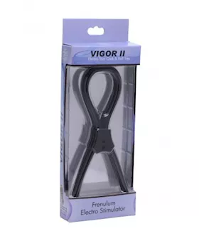 Vigor Ii Cock And Ball Ties And Frenum Electro Stimulator