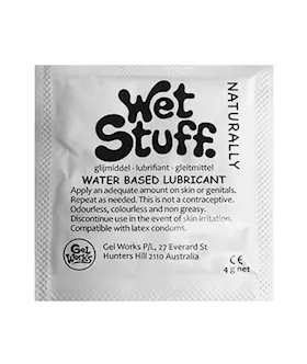 Wet Stuff Naturally 4g Sachet