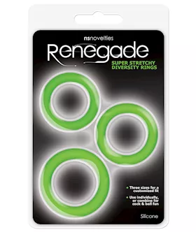 Renegade Diversity Rings Neon Green