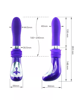Miamaxx Purple Rechargeable