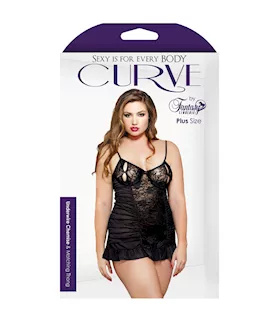 Underwire Chemise & Matching Thong