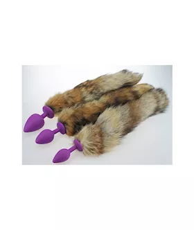 Foxy Fox Tail With Silicone Butt Plug