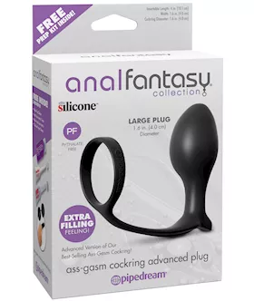 Anal Fantasy Collection Ass-gasm Cockring Advanced Plug