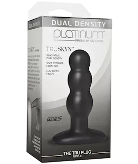 Platinum The Tru Plug Ripple Black