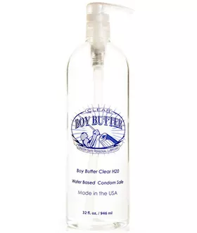 Boy Butter Clear 32 Oz 946 Ml Bottle