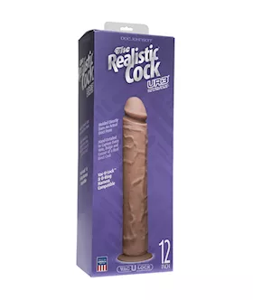The Realistic Cock Ur3 12 Inch Without Balls