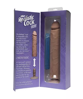 The Realistic Cock Ur3 12 Inch Without Balls