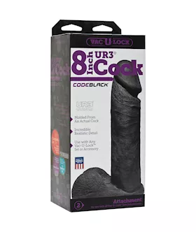 Vac-u-lock Codeblack Ur3 Dildo