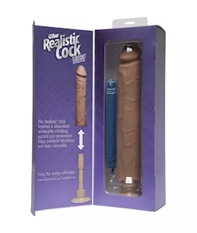 The Realistic Cock Ur3 Vibrating Without Balls