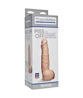 Titanmen Pissoff Suction Cup Dildo