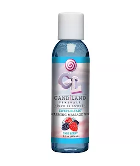 Candiland Sensuals Sweet-n-tart Warming Massage Gel