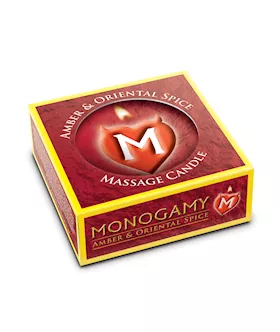 Monogamy Small Massage Candle Steamy